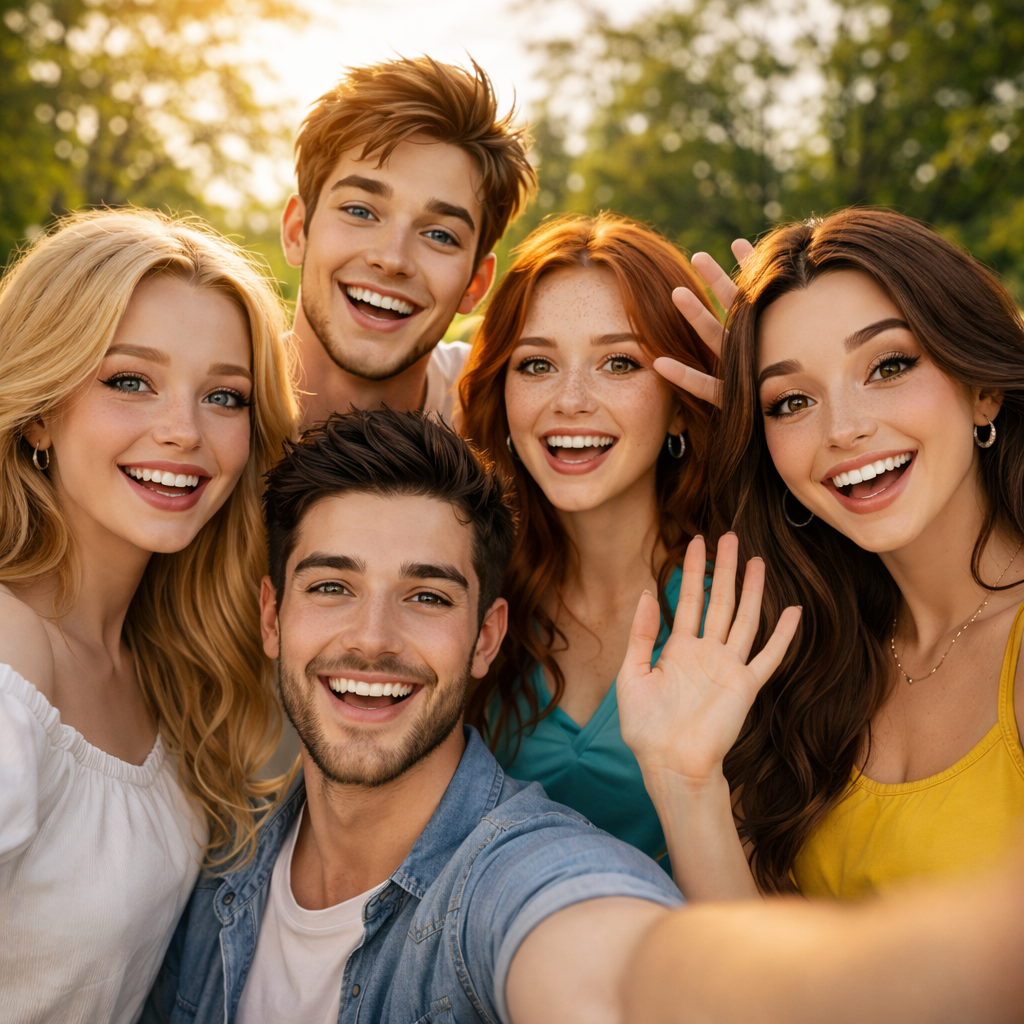 Дружня компанія учасників спільноти Знайомства та Розваги UA